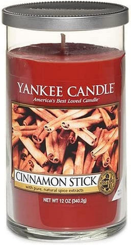 Yankee Candle Cinnamon Stick Medium Pillar 340g