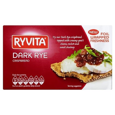 Ryvita Dark Rye Crispbread 250g