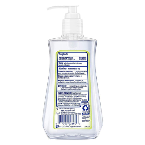 Dial Anti-Bacterial Liquid Hand Soap White Tea 221ml