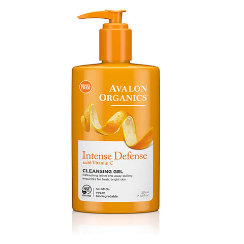 Avalon Organics Intense Defense Cleansing Gel, 8.5