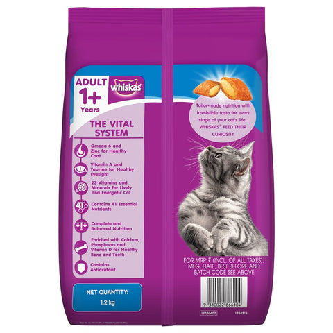 Whiskas Adult 1+ Ocean Fish 1.2kg