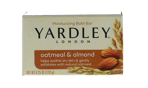 Yardly Oatmeal & Almond Moisturizing Bath Bar Soap 120g