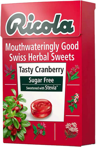 Ricola Candy Cranberry Sugar Free 45g