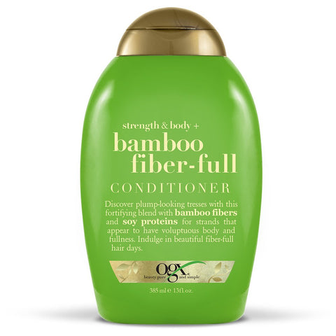 OGX Strength & Body Bamboo Fiber-Full Conditioner 13oz (approximately 384 ml)