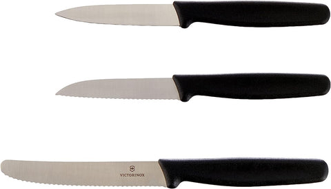 Victorinox Paring Knife Set 3s Black 5.1113.3