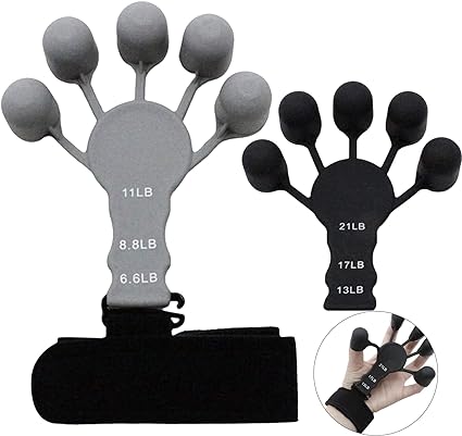 Silicone Gripster Grip Strengthener Finger Stretcher