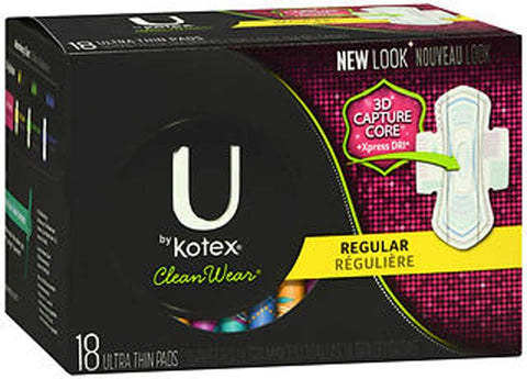 Kotex Softness Pads Maxi White Normal 18Pcs