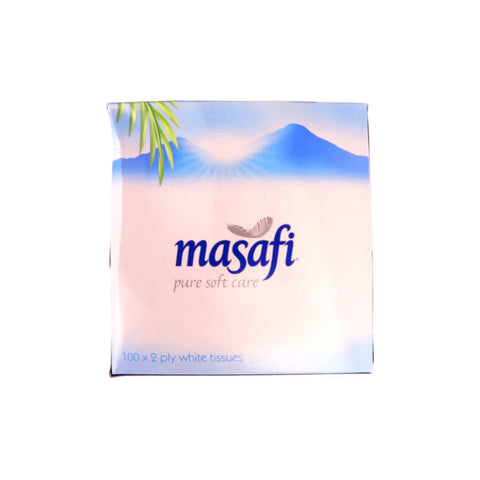 Masafi Boutique Tissue White 100x2Ply