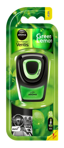 Aroma Ventis Green Lemon Car Air Freshener