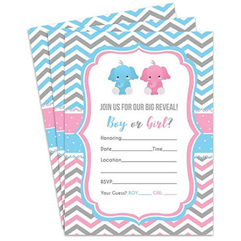 Baby Shower Party Invitations With Envelopes