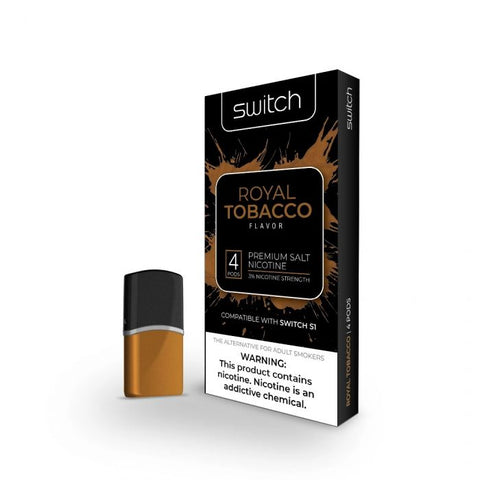 Switch Pakistan 4 Pods Royal Tobacco 5% (S1)