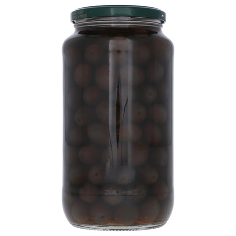 Italia Black Plain Olives 935g