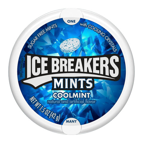 Ice Breakers Sugar Free Cool Mint Tin 42g