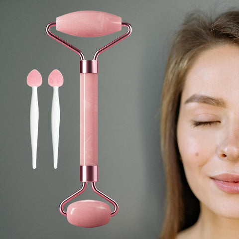 Facial Massage Roller 3in1 Facial Massage Tools Beauty Stone Lightweight