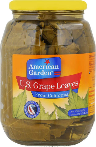 American Garden Grape Leaves 454g