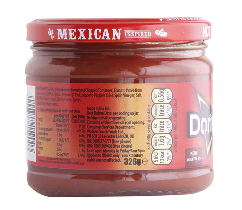 Doritos Salsa Dip Hot 300g