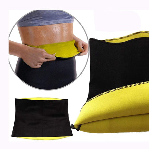 HOT SHAPERS Hot Belt for Women – Sweat Enhancing Neoprene Stomach Shaper and Belly Fat Burner for a Slimmer & Trimmer Waist