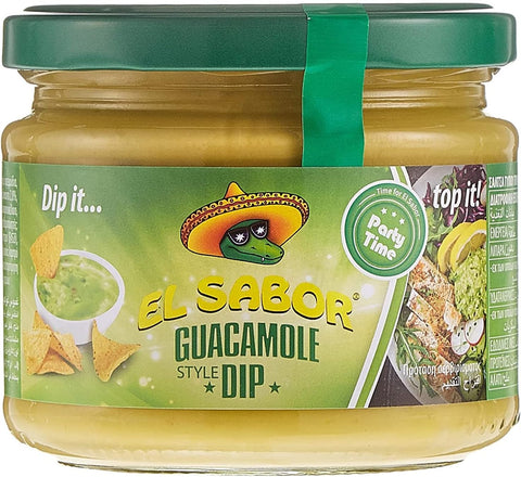 El Sabor Salsa Dip Guacamole 300g