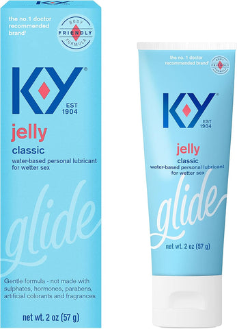 KY Jelly Water Based Personal Lubricant 2oz 57g