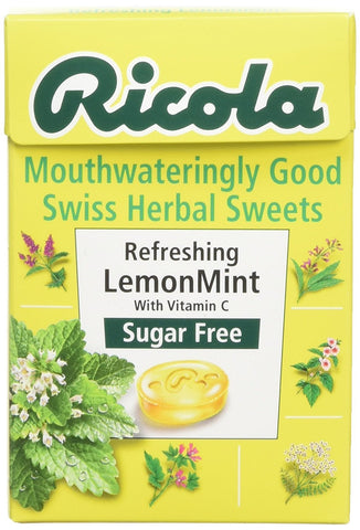 Ricola Sugar Free Candy Lemon Mint 45g