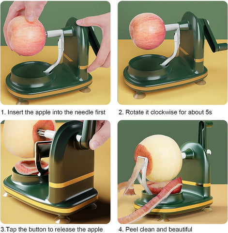 Apples Peeler, Practical Rotatable Hand-cranking Fruit Peeler