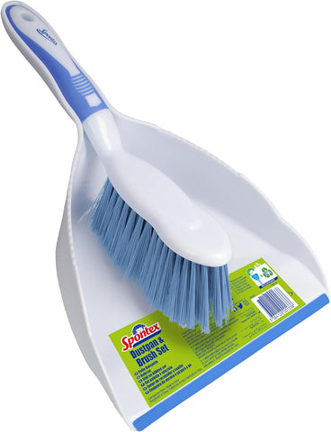 Spontex Dustpan + Brush Set