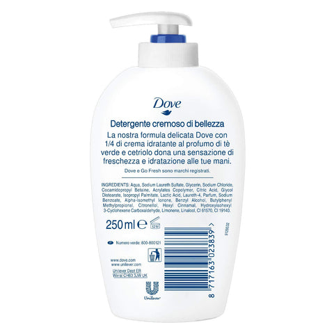 Dove Hand Wash Cucumber 250ml