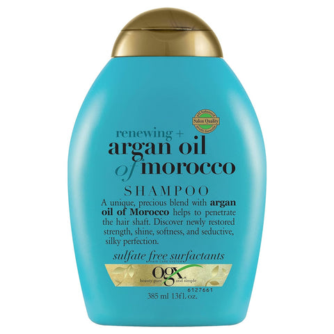 OGX SHAMPOO RENEWING and ARGAN OIL OF MOROCCO 13OZ