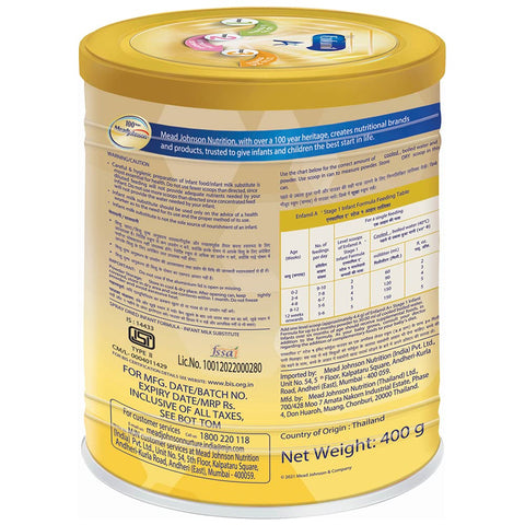 Enfamil A+Infant Formula Stage-1 400g