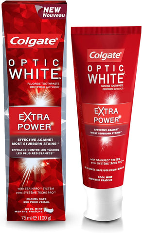 Colgate Optic White Extra Power Toothpaste 75ml 100g