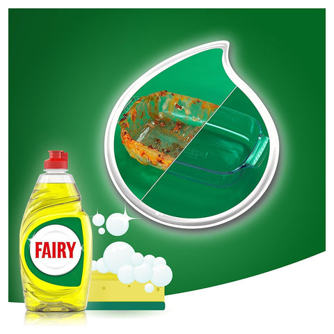 Fairy Original Lemon Washing Up Dishwashing Liquid 433ml