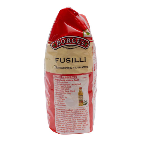 Borges Durum Wheat Pasta Fusilli 500g