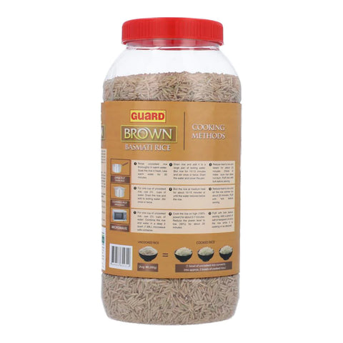 Guard Brown Basmati Rice Jar 1.5 kg