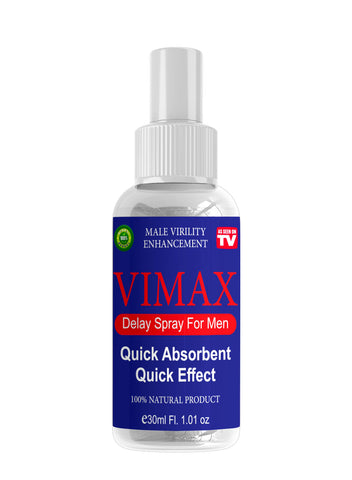 Vimax Delay Spray For Men Quick Absorbent Quick Effect 30 ml