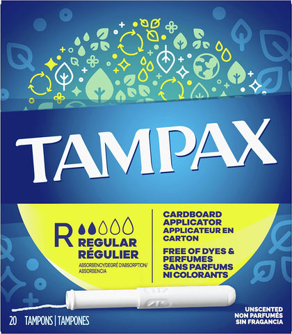 Tampax Backup Protection Regular 20/Ct