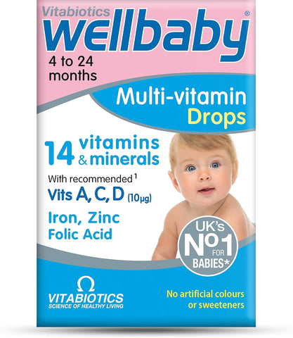 Vitabiotics Wellbaby Multi Vitamin Drops 30ml