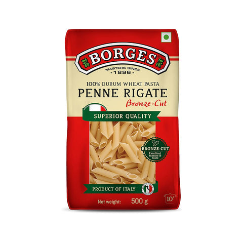 Borges Pasta Penne Rigate 500g