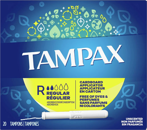 Tampax Backup Protection Regular 20/Ct