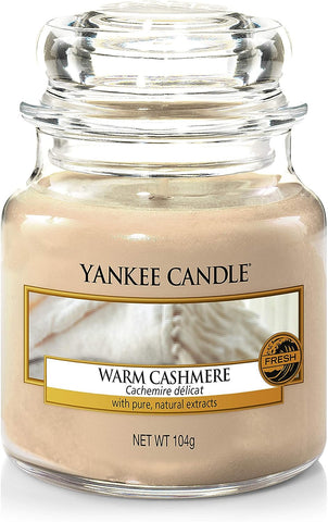 Yankee Candle Small Jar Warm Cashmere 104g