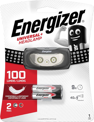 Energizer Universal Plus LED Stirnlampe batteriebetrieben 80