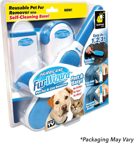 Hurricane Fur Wizard Pet Hair Remover & Lint Remover, Fur Remover & Cat Hair Remover