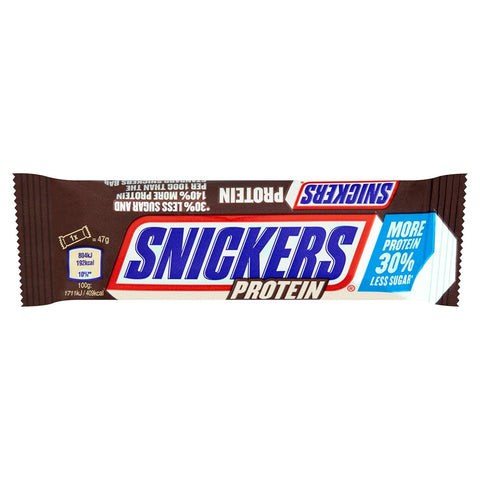 Snickers Protein Peanut & Caramel Milk Chocolate Bar 47g