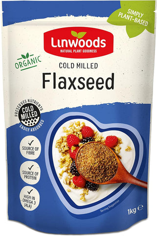 Linwoods Milled Organic Premium Flaxseed 1kg