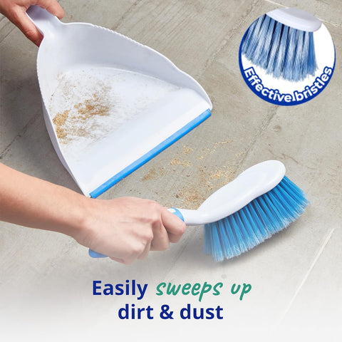 Spontex Dustpan + Brush Set