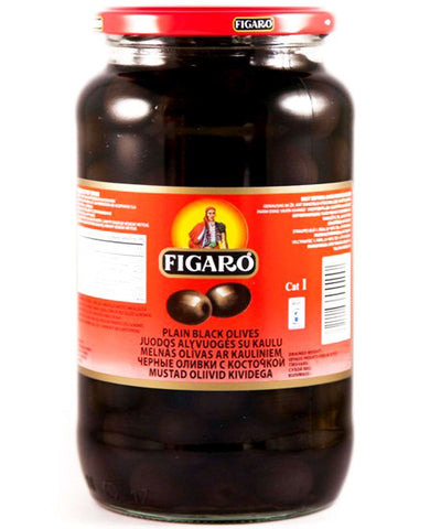 Figaro Black Olives Plain 935g