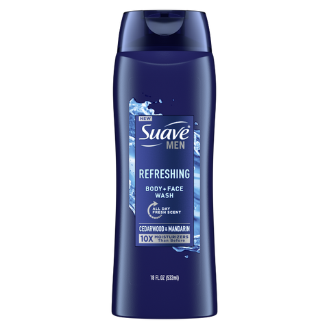 Suave Men Body Wash Refreshing Splash 532ml