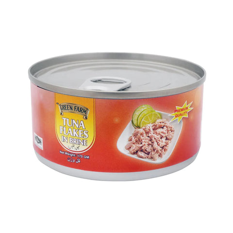 Green Farm Tuna Flakes In Brine 160g