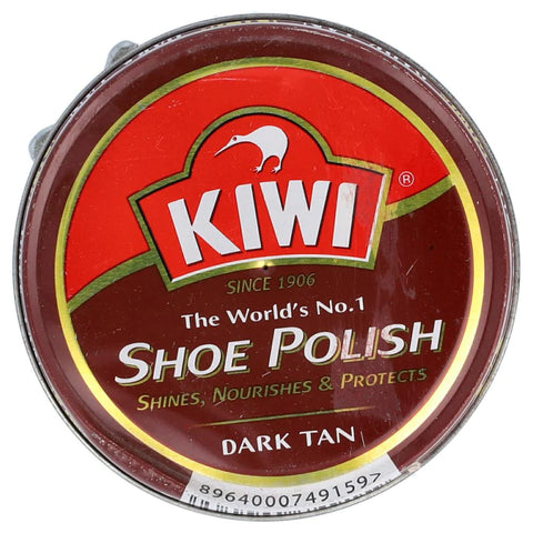 Kiwi Shoe Polish Dark Tan 90ml