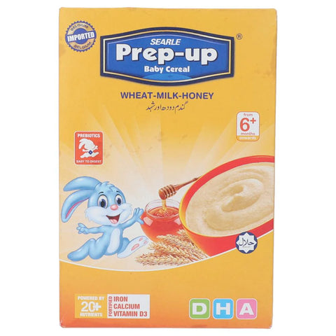 Prep-Up Baby Cereal Wheat Milk Honey 175g