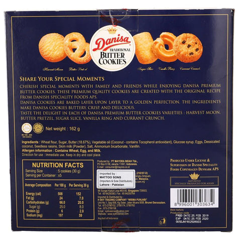 Danisa Traditional Butter Cookies 162g